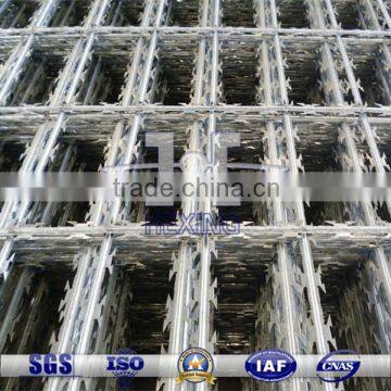 Hot Dipped Galvanized Welded Razor Mesh Rectangular Hole