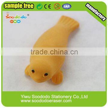 rubber 3d animal erasers cheap gifts for children