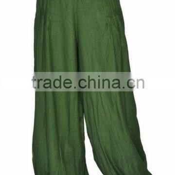 Women Stylish Pure Rayon Multi Color Harem Pants Bottom Trousers photo-3
