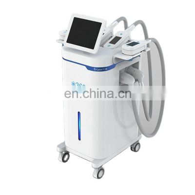 4 Cryo Silicon Handles Cryolipolysis Fat Freezing No Vacuum Cryo Lipolysis Machine