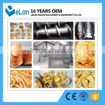 screw-extruder snack food making machine/processing machine china