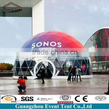 China Supplier Big Geodesic Dome Tent With Clear Roof,carpas Domo Transparente