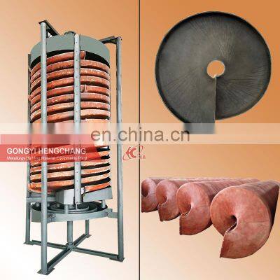 Best Price Gold Recovery Gravity Spiral Chute Separator for Gold Mining