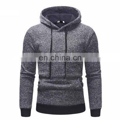 Men High Quality Wholesale 100% Cotton Men's Hoodies Custom Sweatshirts Plain Oversized Hoodie photo-4