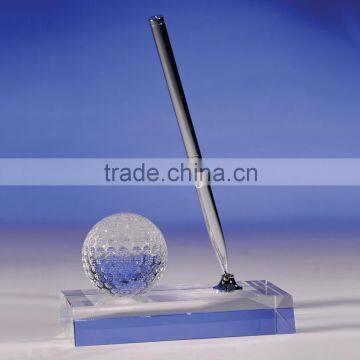 Clear optical crystal golf ball stand golf club display stand golf stands