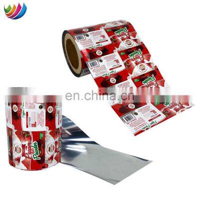Custom Printed Chili Spice Sauce Sachet 121 Degrees Celsius Aluminium Foil Plastic Film Retort Packaging Roll For Pepper Powder photo-4