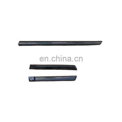 MAICTOP Car Exterior Parts Door Side Moulding for Land Cruiser Fj200 Lc200 Decoration Door Trim Black 2016-2019 photo-4