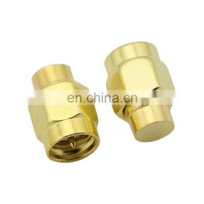 Gold-plated SMA Load Terminal, 6Ghz 50 ohm Coaxial SMA Dust Lid SMA Plug