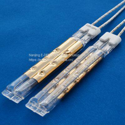 230V 4200W 850mm Infrared Twin Tube Quartz Lamp