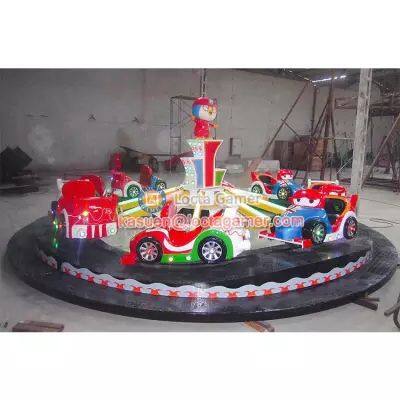 Guangdong Zhongshan Tai Le Play Children Indoor and Outdoor Small and Medium-sized Flying Chair Rocker Lift Automatic Rotary Racing Team Hydraulic Aircraft Roller Coaster photo-2