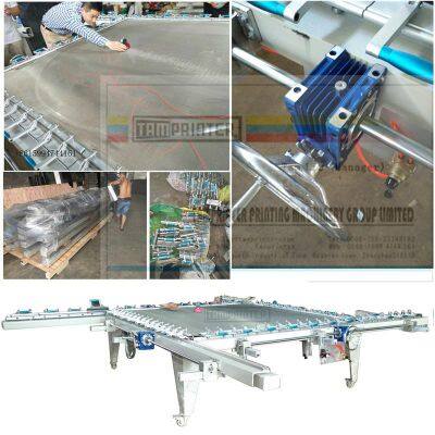 German Stainless Steel Sieve High Tensile Re-mesh Stretch Table photo-4