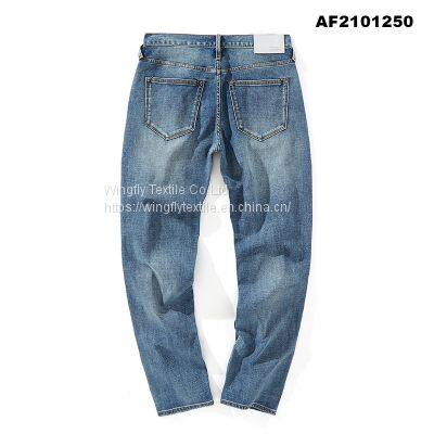 Mens Selvedge Jeans Washed Denim Jean Premium Best Selvedge Jeans Pants Custom Jean Manufacturers photo-2