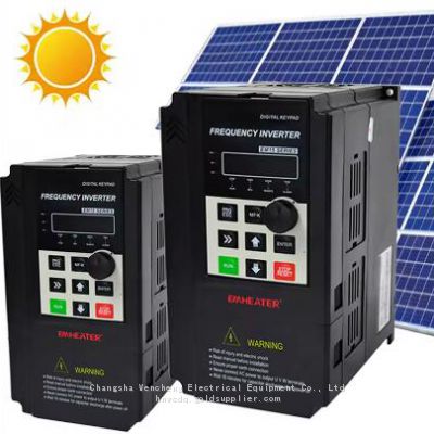 IP55 MPPT Solar Water Pump Inverter/hybrid solar inverter with Variable Frequency and Triple Output Type