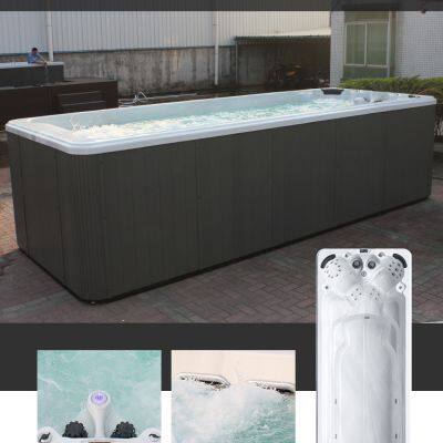 China Factory Direct Price Swim Spa Whirlpool Massage Spa Outdoor Endless Swimming Pool Tubs photo-2