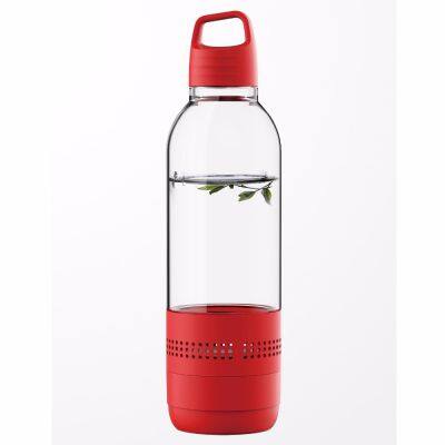 Outdoor hiking Sport Riding outdoor bicycle 400ML  2 in 1 wireless water bottle bluetooth speaker