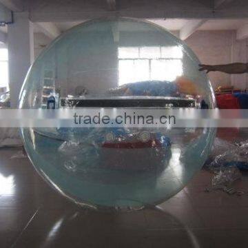 water rolling ball 0.8mm to 1.0mm PVC or TPU material