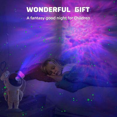 New Design Astronaut Galaxy Projector Starlight Nebula Projector Remote Control Smart Led Projector Lamp For Bedroom Decor photo-3