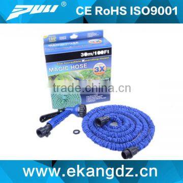 3X garden watering magic self-retracting x hose