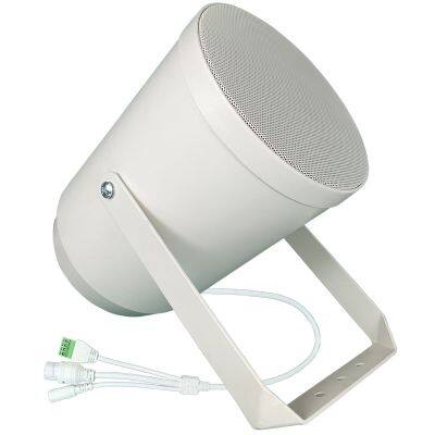 IP Speaker 20W 30W POE Horn Speaker Waterproof Outdoor Speaker With Alarm Interface