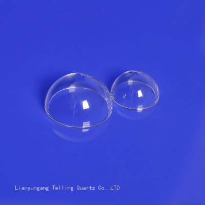 Quartz Glass Half Hemispherical Domes Cover Lens for Protection photo-4