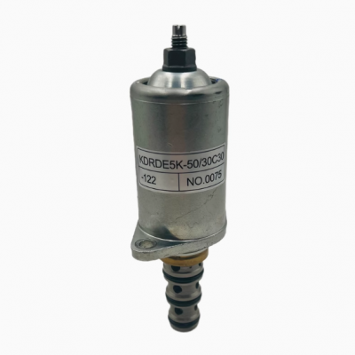 Acessórios de escavadeira Sany válvula solenóide KDRDE5K-50/30C30-122 KDRDE5K-50/30C30-143