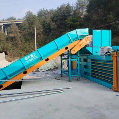 Automatische hydraulische horizontale Ballenpresse für Altpapier, Kartons und Pappe photo-5