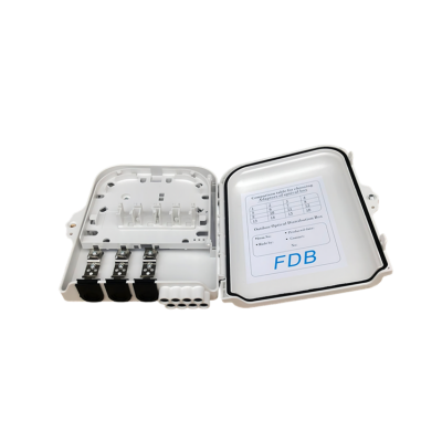 FTTH Outdoor Wall Mounted/Pole Mounting 1X8 Cores Fiber Optic Splitter Box