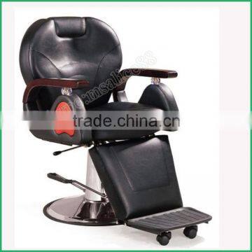 Professional Hydraulic Pump Durable Strong Seat Movable Footrest Barber Chair