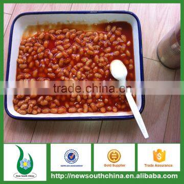 2016 best price canned white kidney beans in tomato sauce