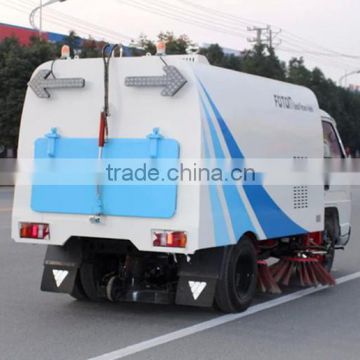 high efficient LHD or RHD Foton mini 4x2 street cleaning machine