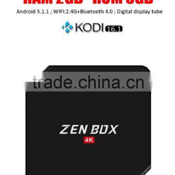 Hot Selling Product 2016 Android5.1 Zen Box HD 4K Set Top Box 2GB/8GB Kodi Smart TV Box Quality Choice photo-6