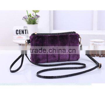 Imitation Rabbit Fur Lady Handbags Small Women Casual Cony Bags Handbag Cheap Designer Handbags photo-3