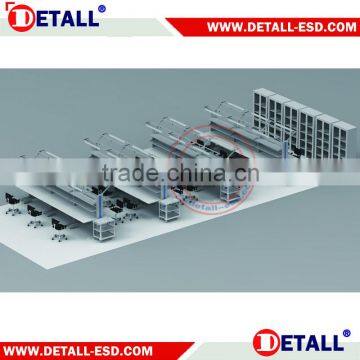 Assembly steel lab table plan of ISO9001 (Detall)