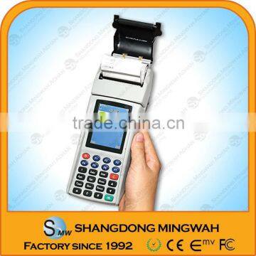 China Wireless rfid handheld reader Thermal printer