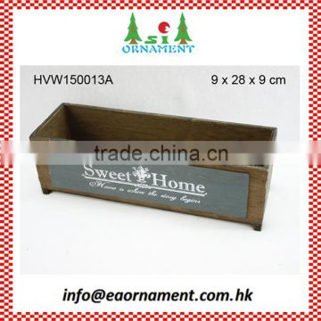 home and garden wooden box