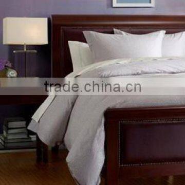 100% cotton white bed sheet set