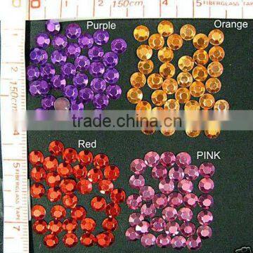 576pcs Rhinestuds 5MM Fauced stud Hot Fix Iron on 4grs