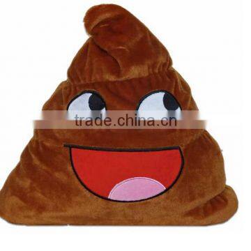 Cute Christmas Gift Emoji Poop Stuffed Pillow Toy Doll Funny Plush Bolster Cojines Pillows Cushions photo-4