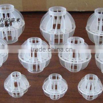 PP polyhedral hollow ball used for fish farm sendimentation tank