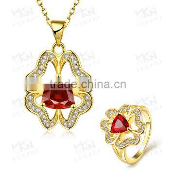 Cheap Wholesale Fashion Bridal Charming Crystal Jewelry Set