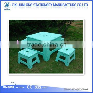 PLASTIC FOLDING PICNIC TABLE PLASTIC CHAIR