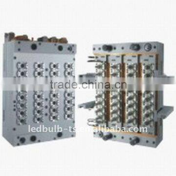 LED 32 cavity needle valve type gas seal PET tube mould