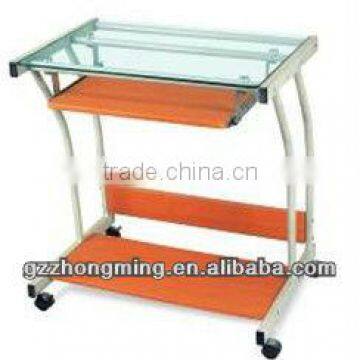 Modern Glass-wood Home Computer Table Computer Furniture WY-7003 photo-1