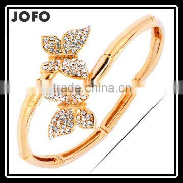 Gold Plated Butterfly Bangles & Bracelets For Women Fashion Jewellery