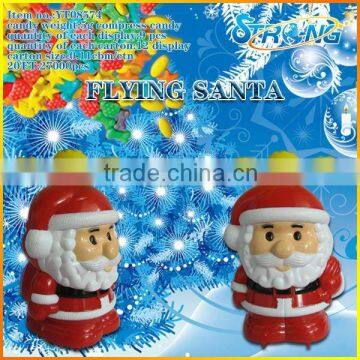 Christmas Santa Claus Fan Toys Candy