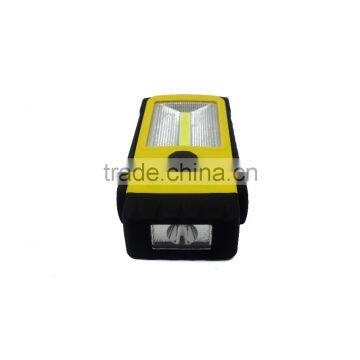 LED+COB Portable Flashlight High Power Work Light With Hook And Magnet photo-2