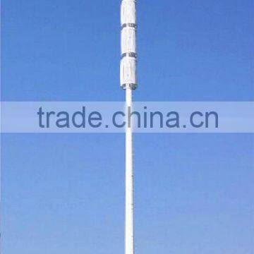 best quality of galvanized electric monopole tower factory