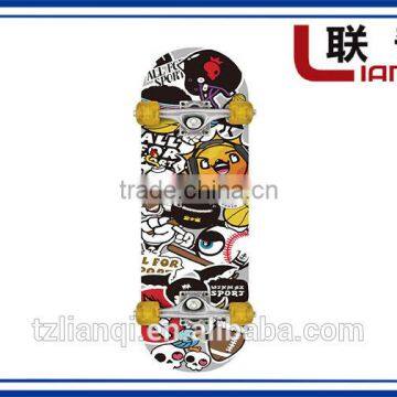 Skateboard Heat Transfer Film With Cartoon Pattern