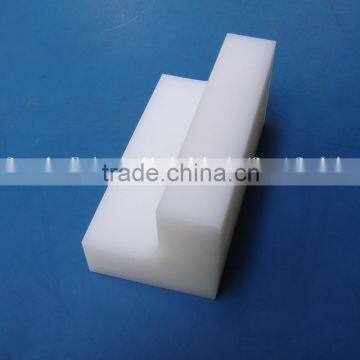 China Supllier Cnc Machined Engineering Plastic Polyethylene pe Linear Guide Rail photo-5