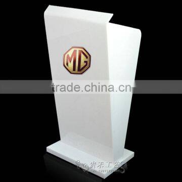 Famouns Brand Show Celebration Professional Acrylic Modern Design Crystal Podium photo-2